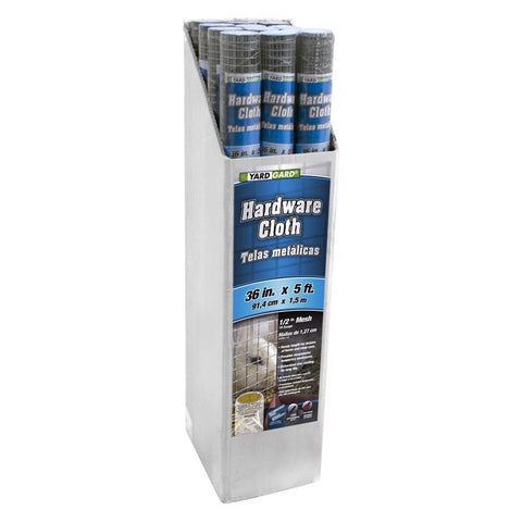 Garden Zone Hardware Cloth, 1/2 in, 36 in x 5 ft