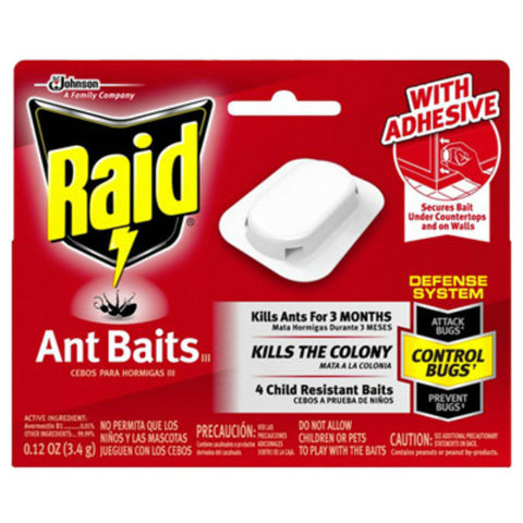 Raid Ant Baits, 4 Pack