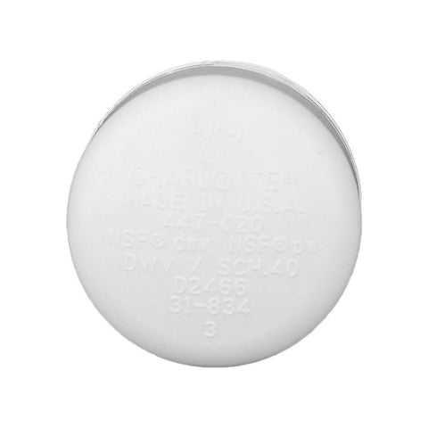 1-1/4" Wht Cap Slip