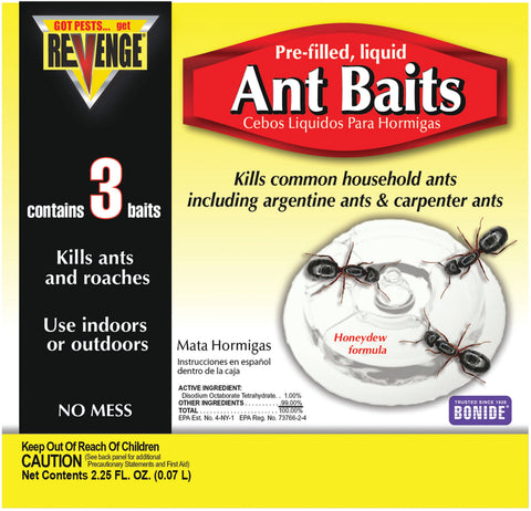 Bonide® 45100 Revenge® Liquid Ant Baits, 3-Pack