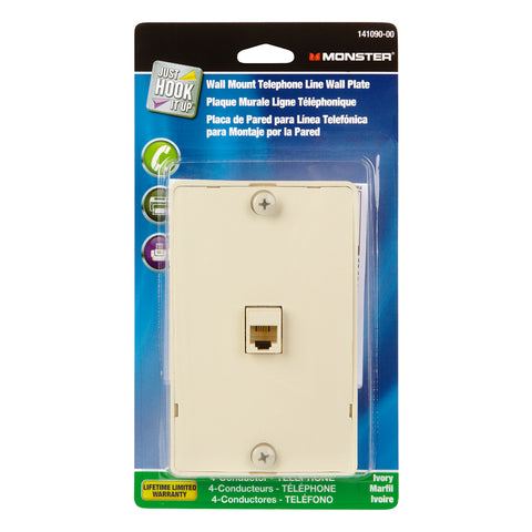 Wall Plate 1g Ivry Phone