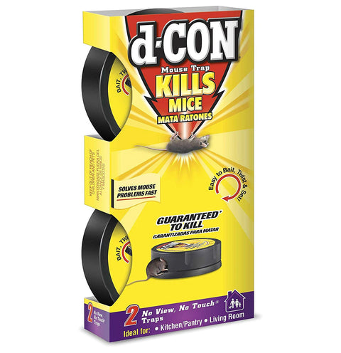 d-CON No Touch, No View Covered Mouse Trap