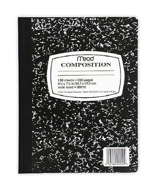 100sht Composition Book