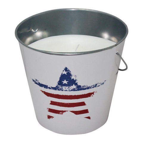 Patio Essentials US Flag Citronella Candle, 18 oz