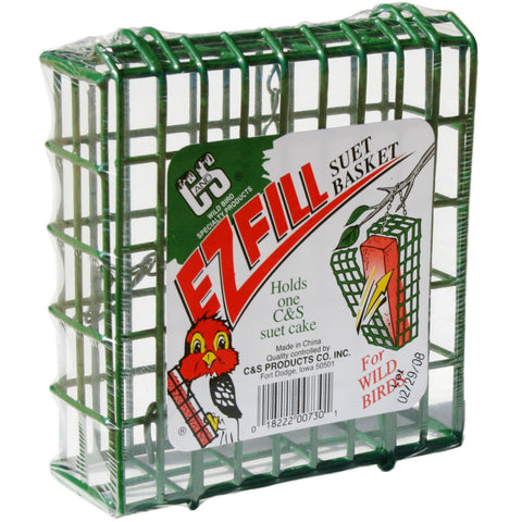 C&s E-z Fill Suet Basket 1.75x5x5.5 IN Green