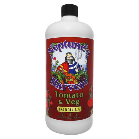 Neptune's Harvest Tomato & Veg Fertilizer 2-4-2, 1 qt
