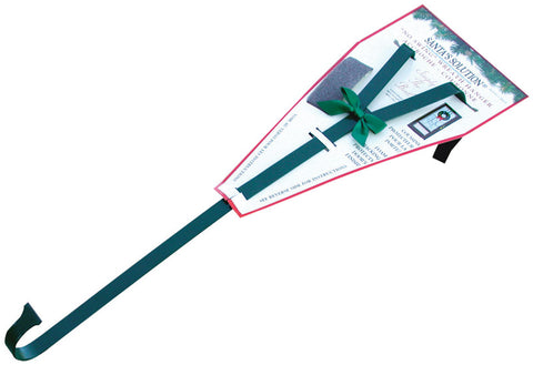 Wreath Hanger Steel Grn