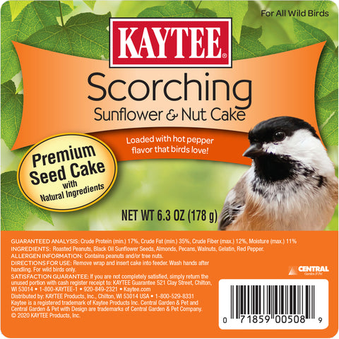 Kaytee Scorch Nut Cake 6.3oz