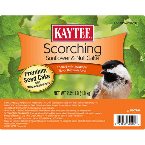 Kaytee Scorch Nut Cake 2.2LB