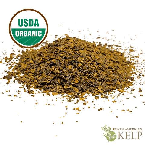 SeaLife USDA Organic Seaweed (Kelp) Meal for Animals by North American Kelp — 50 lb