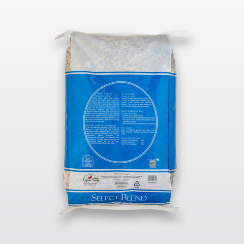 Aspen Song Select Blend Bird Seed guaranteed analysis and ingredients
