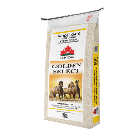 Semican Golden Select Whole Oats 50 lb bag