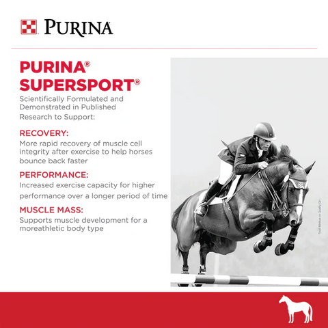 Purina® SuperSport® Amino Acid Horse Feed, 25 lb