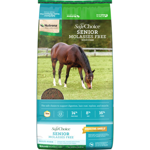 Nutrena® SafeChoice® Senior Molasses Free Multi-Form 50 lbs
