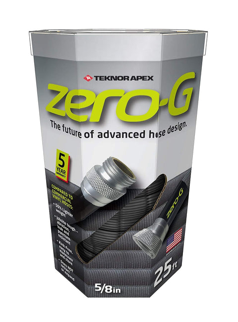 Teknor Apex Zero-G 25 ft Fabric Garden Hose