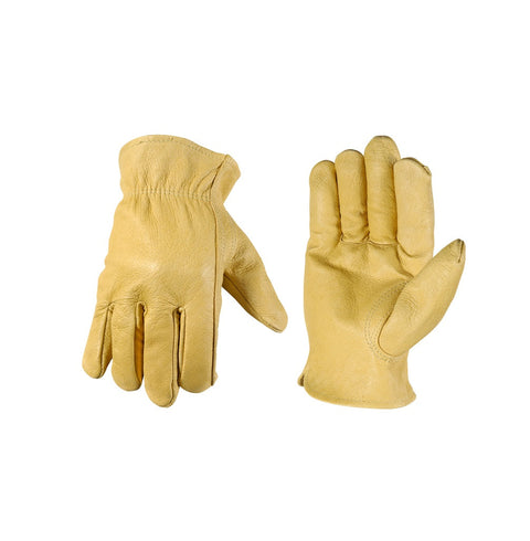 Wells Lamont Cowhide Leather Driver Gloves, XL