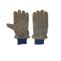 Wells Lamont Suede Cowhide Leather Gloves, Brown, Large