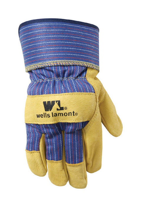 Wells Lamont Pigskin Leather Palm Gloves, Men's XL